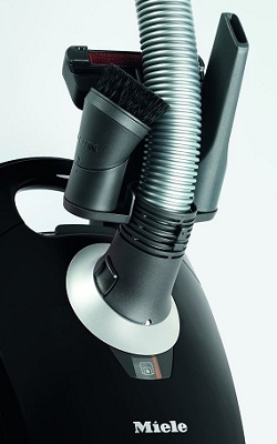 Aspirateur Miele - Compact C1 Black Pearl EcoLine - Porte accessoires