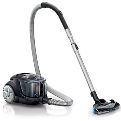 Philips PowerPro Compact Série 3000 Aspirateur sans Sac - 900 W avec Filtre  HEPA et Brosse TriActive, Compact et Puissant, Élimination Propre de la  Poussière (FC9332/09) : : Cuisine et Maison