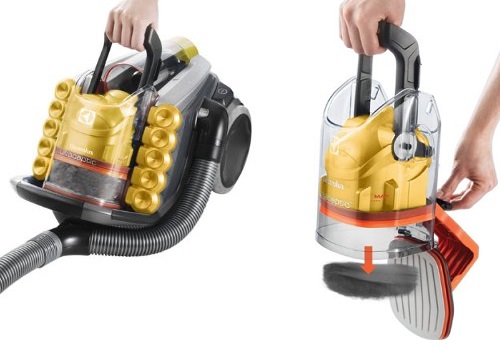 Aspirateur Electrolux - UltraCaptic ZUCANIMAL - Vidage du bac Aspirateur Electrolux - UltraCaptic ZUCANIMAL - Vidage du bac