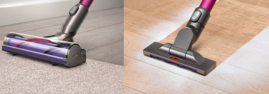 Aspirateur balai - Dyson V6 Absolute - Brosses