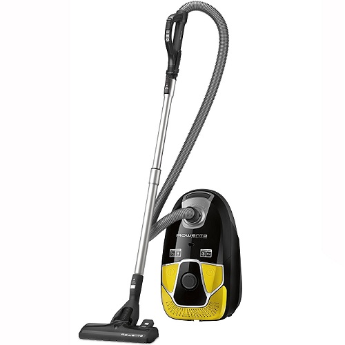 Aspirateur avec sac noir/jaune - ROWENTA - Mr.Bricolage