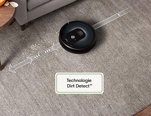 iRobot Roomba 981, aspirateur robot, idéal pour les tapis avec forte