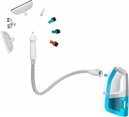 Rowenta - Aspirateur balai vapeur 2en1 filaire 1700w blanc/bleu - RY8544WH  - ROWENTA - Nettoyeur vapeur - Rue du Commerce