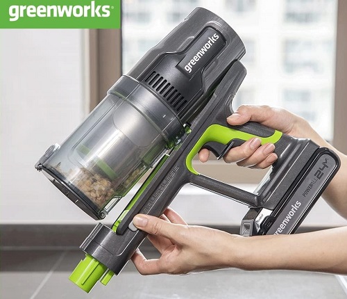 Aspirateur balai Greenworks - GD24SVK4D